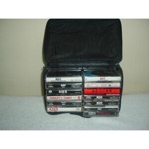 KISS 13 Cassette Tape Lot Hotter Than Hell Destroyer Revenge Dynasty Lick it Up+